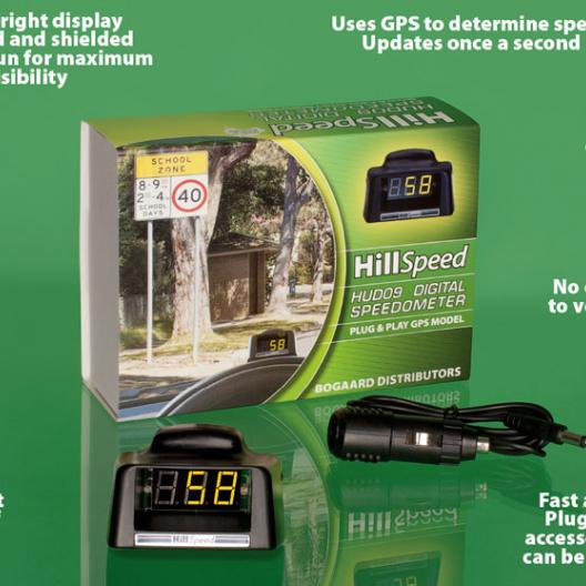 HUD 09 Digital Speedometer - KPH Display